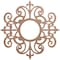 Ekena Millwork Dijon Wood Fretwork Pierced Ceiling Medallion, Wood (Paint Grade), 28"OD x 9 1/8"ID x 3/8"T CMWP28X28X0375DIMF - alternate 1